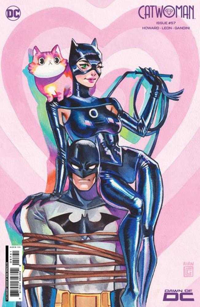 Catwoman #57 Cover D Rian Gonzales Card Stock Variant (Batman Catwoman The Gotham War) (1:25)