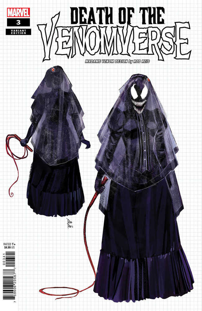 Death of the Venomverse 3 Rod Reis Design Variant