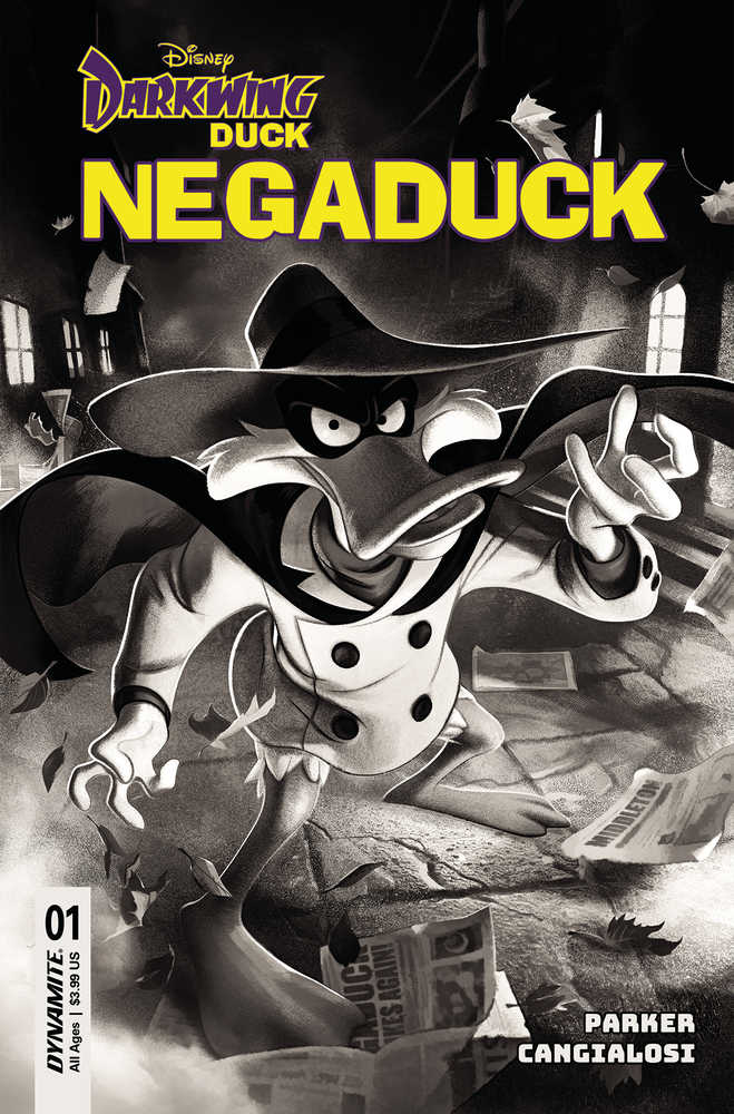 Negaduck #1 Cover I Variant Edition Middleton Noir (1:10)