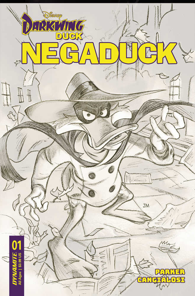 Negaduck #1 Cover L Variant Edition Middleton Pencil (1:15)
