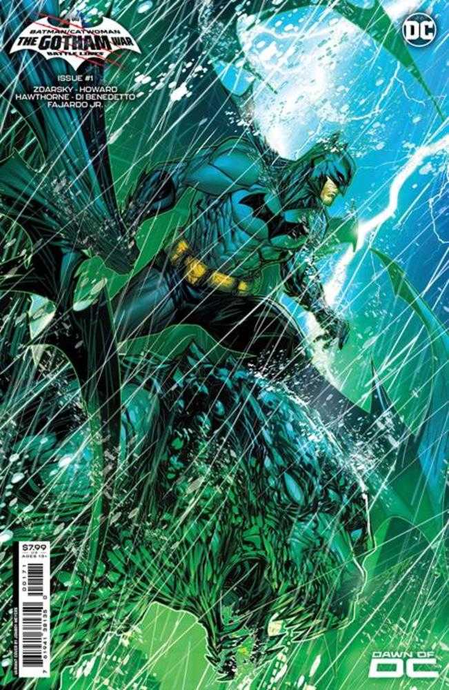 Batman Catwoman The Gotham War Battle Lines #1 (One Shot) Cover E Jonboy Meyers Foil Variant