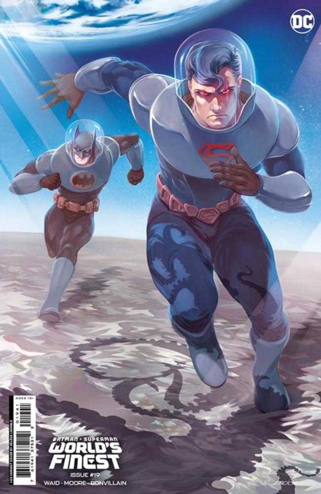 Batman Superman Worlds Finest #19 Cover E 1 Helene Lenoble Card Stock Variant (1:50)