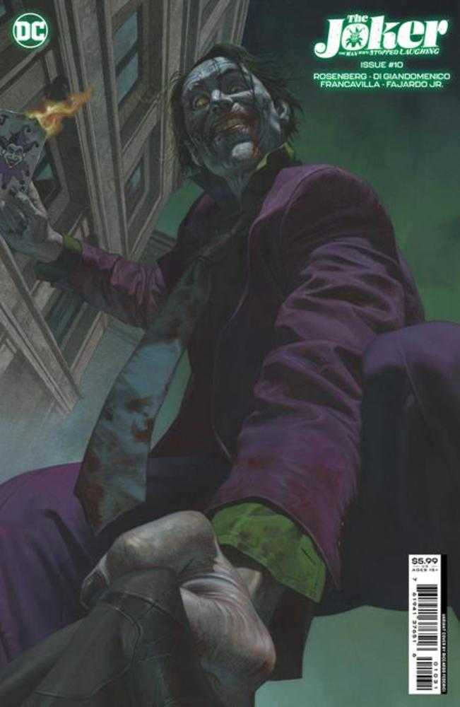 Joker The Man Who Stopped Laughing #10 Cover C Riccardo Federici Variant