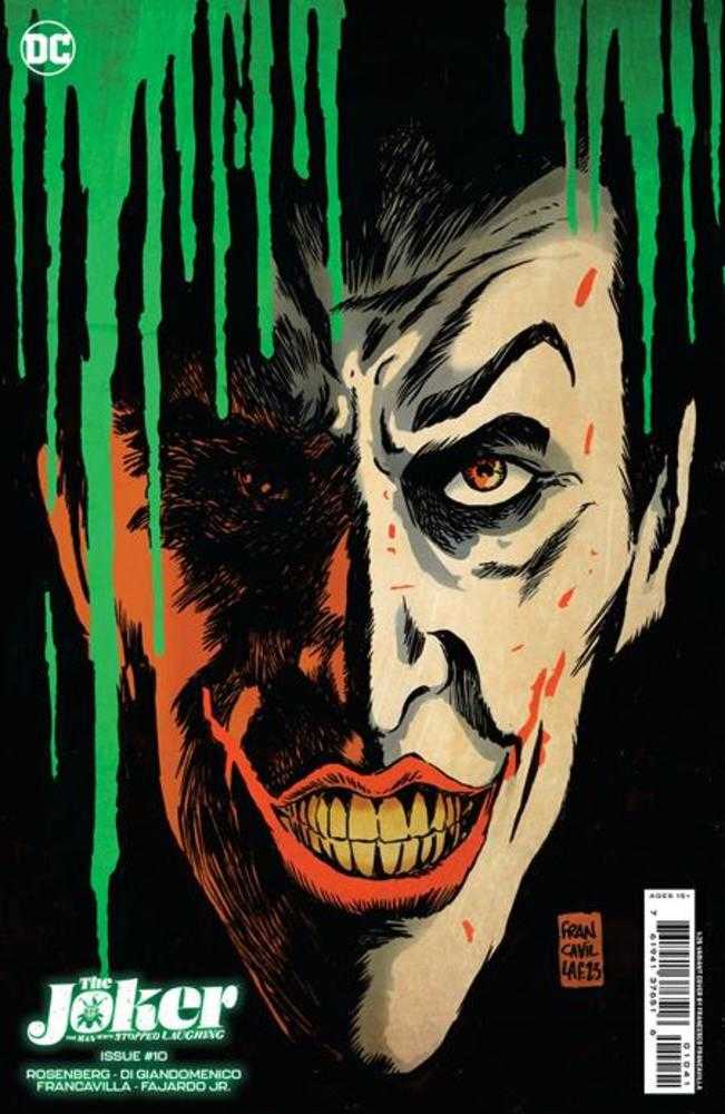 Joker The Man Who Stopped Laughing #10 Cover D Francesco Francavilla Variant (1:25)