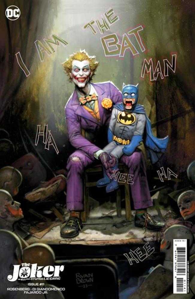 Joker The Man Who Stopped Laughing #11 Cover D Ryan Brown Variant (1:25)