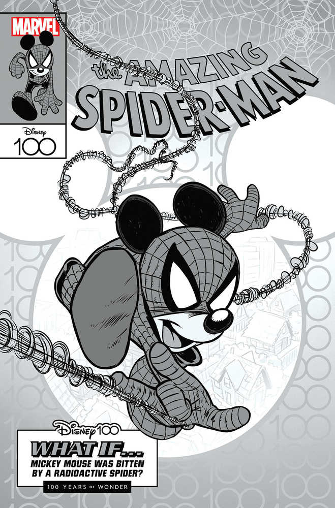 Amazing Spider-Man #35 Disney100 Bw Variant (1:100)